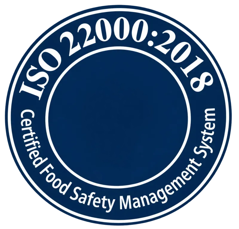 ISO 22000:2018 Certified